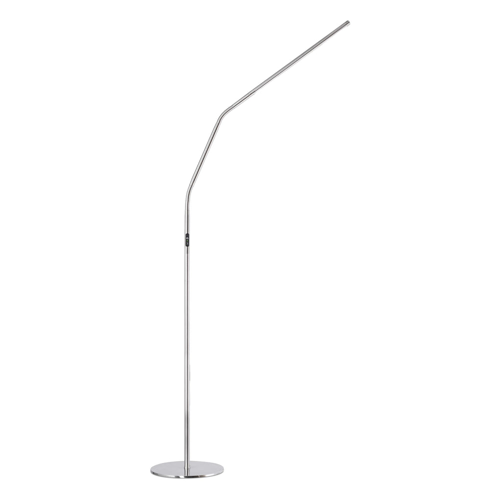 Daylight Slimline 4™ LED Table Lamp in Ice Grey - 6,000K, 3,200 Lux, 4 Brightness Levels, USB-C Charging Port, Anti-Glare Diffuser, Flexible Design, Art & Craft, Sewing, Nail Salon